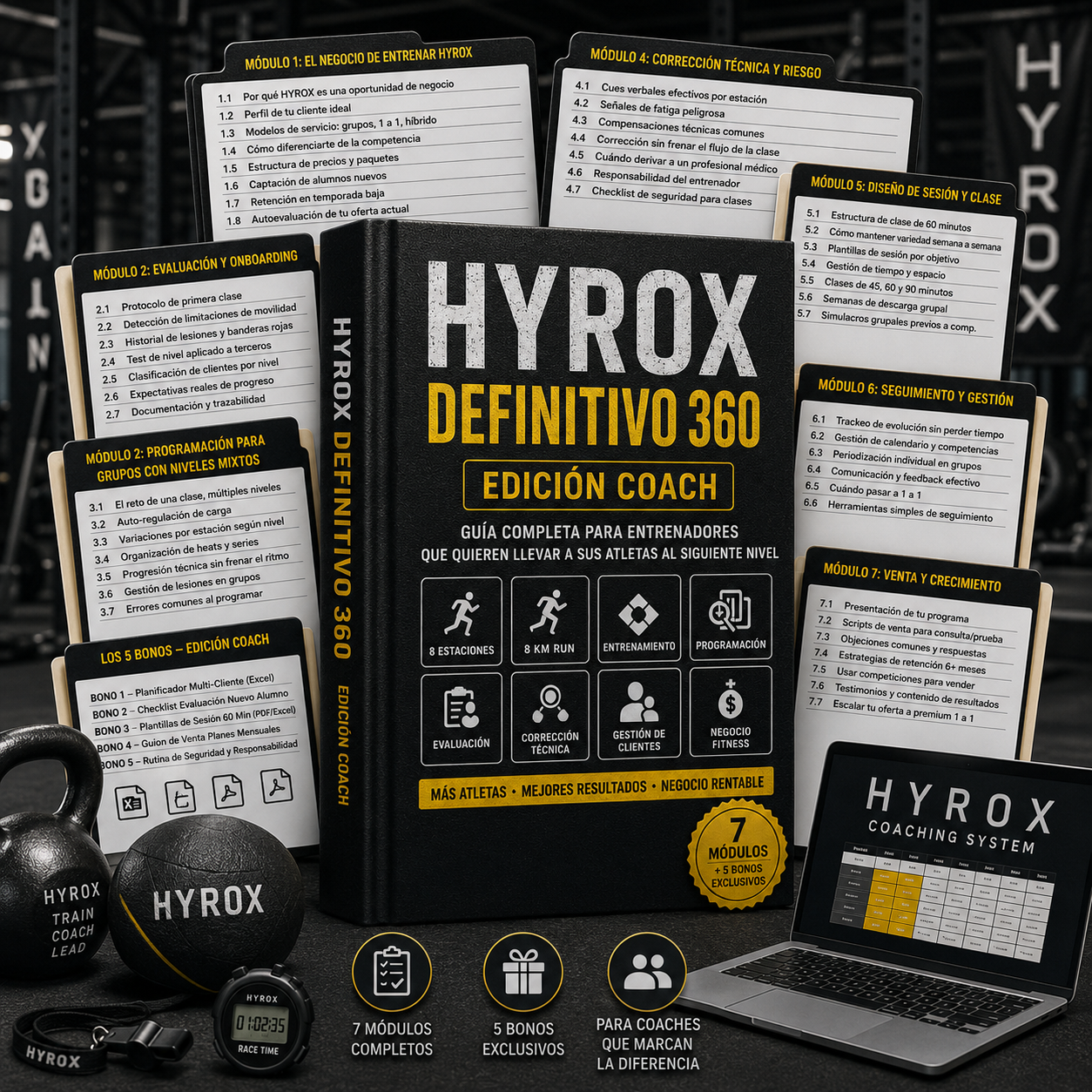 Hyrox Definitivo 360 Coach