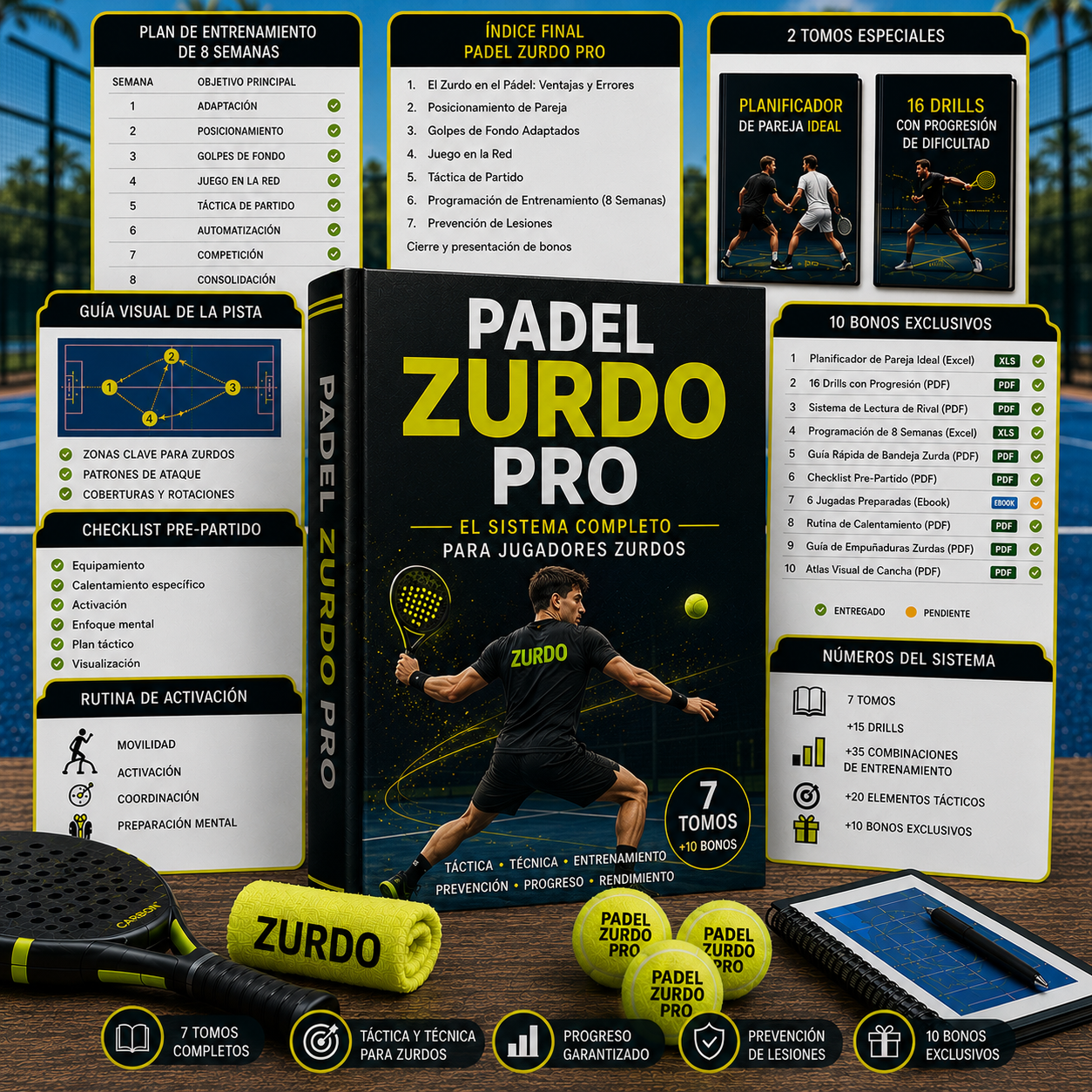 Padel Zurdo Pro