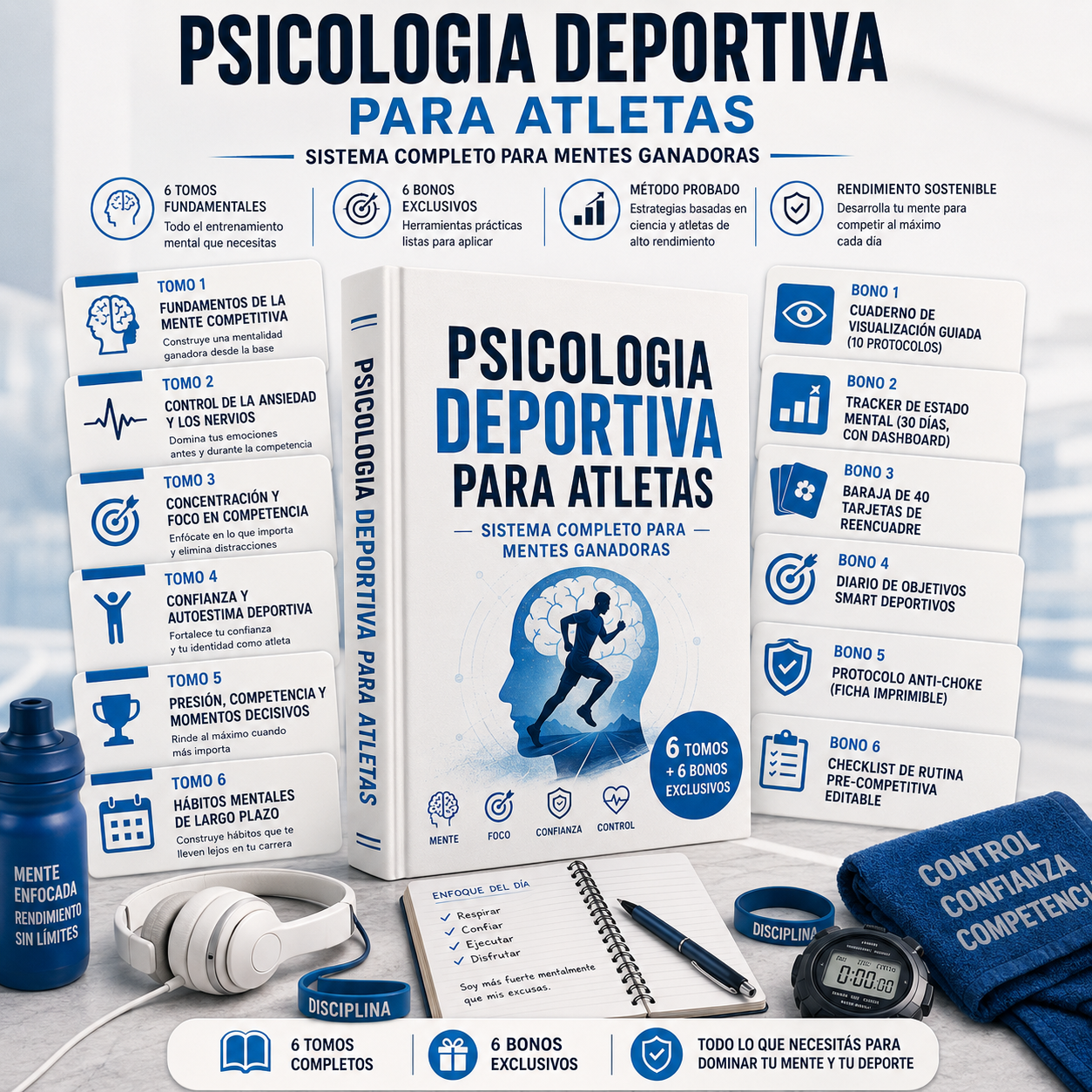 Kit Psicologia Deportiva para atletas